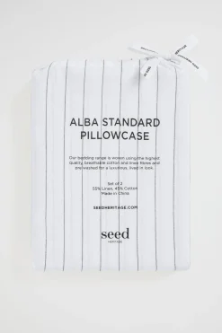 Seed Heritage Bedroom-Alba Standard Pillowcase