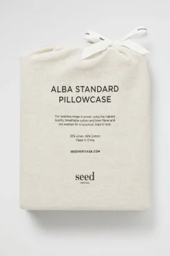 Seed Heritage Bedroom-Alba Standard Pillowcase