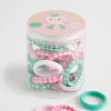 Girl Seed Heritage Hair Accessories-Apple Super Elastic Hair Ties