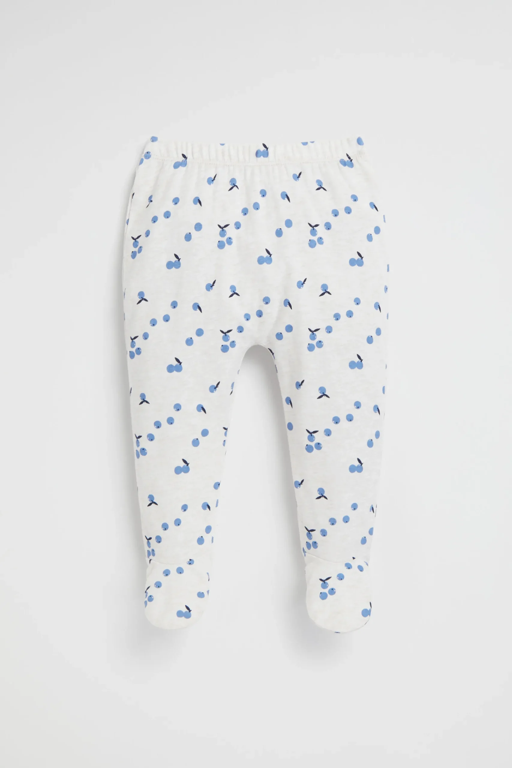 Newborn Seed Heritage Leggings & Pants-Blueberry Yardage Legging