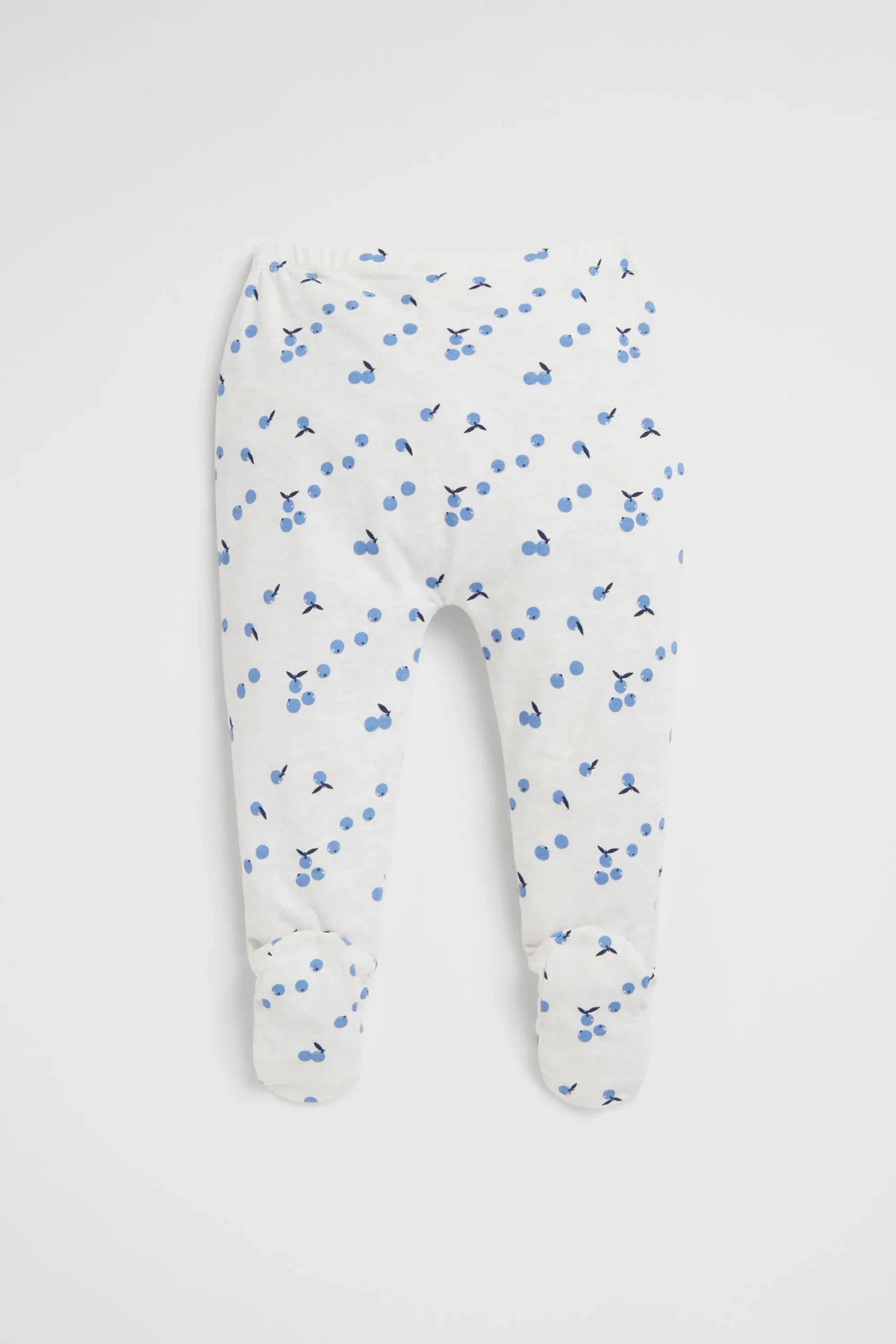 Newborn Seed Heritage Leggings & Pants-Blueberry Yardage Legging
