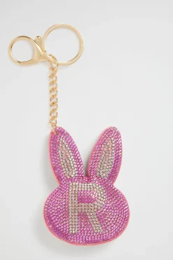 Girl Seed Heritage Keyrings-Bunny Initial Keying