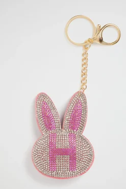 Girl Seed Heritage Keyrings-Bunny Initial Keyring