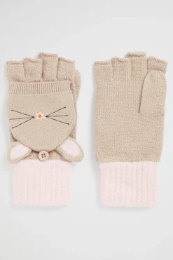 Girl Seed Heritage Ponchos & Capes-Bunny Mittens