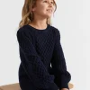 Girl Seed Heritage Knitwear & Sweaters-Cable Knit Dress