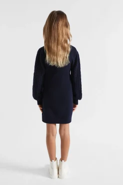 Girl Seed Heritage Knitwear & Sweaters-Cable Knit Dress