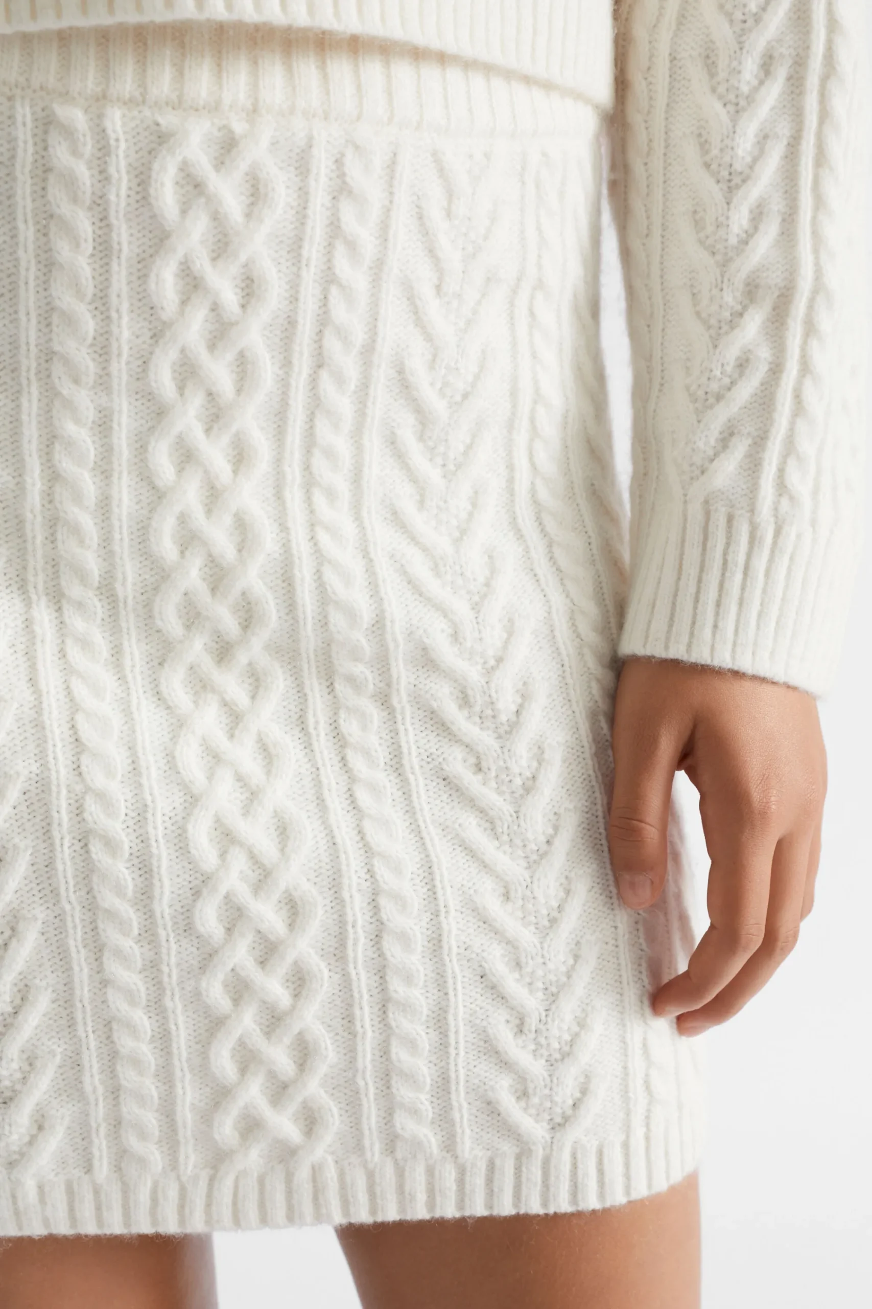 Teen Girl Seed Heritage Skirts-Cable Knit Skirt
