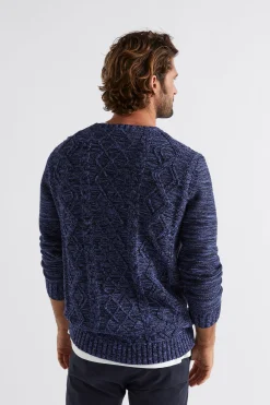 Man Seed Heritage T-Shirts & Sweaters-Cable Knit Sweater