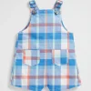 Baby Boy Seed Heritage Shorts-Check Overall