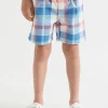 Boy Seed Heritage Shorts-Check Short