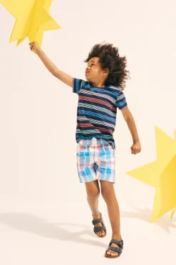 Boy Seed Heritage Shorts-Check Short