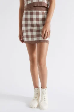 Teen Girl Seed Heritage Skirts-Check Skirt