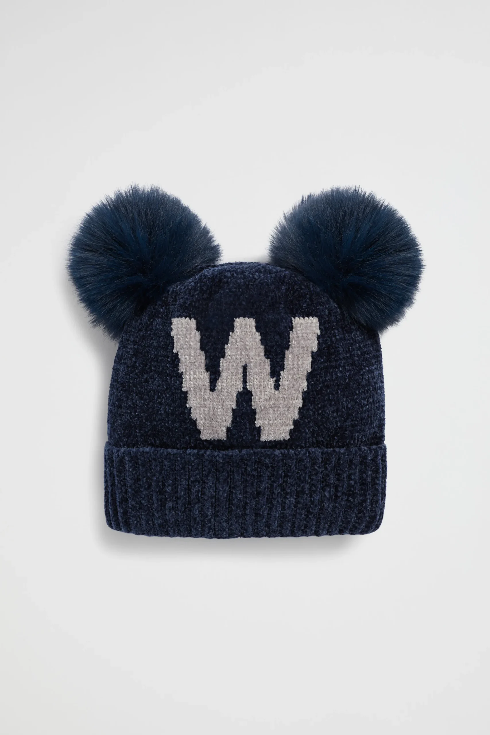 Baby Boy Seed Heritage Beanies-Chenille Initial Beanie