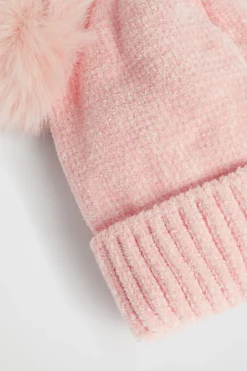 Baby Girl Seed Heritage Beanies-Chenille Initial Beanie
