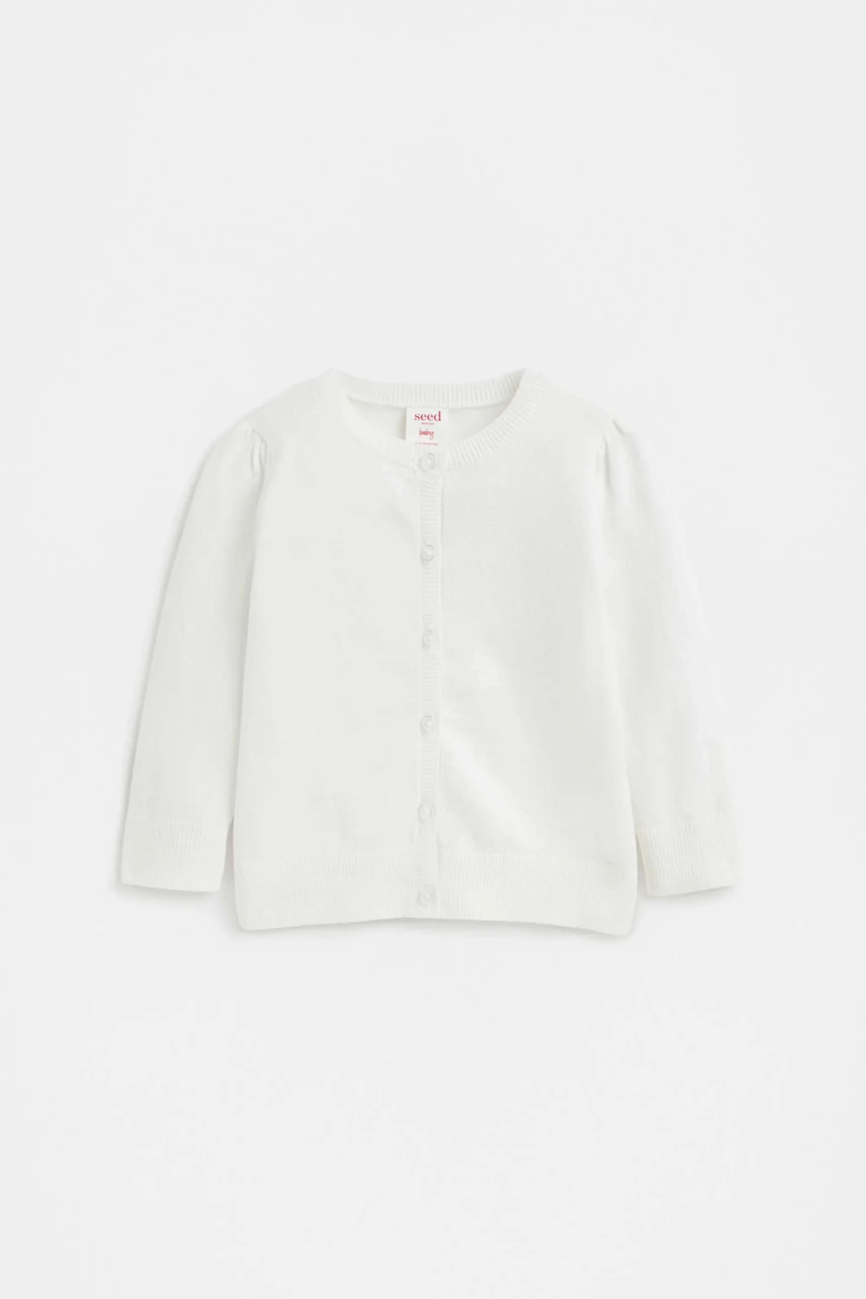 Baby Girl Seed Heritage Jackets & Vests-Classic Cardigan