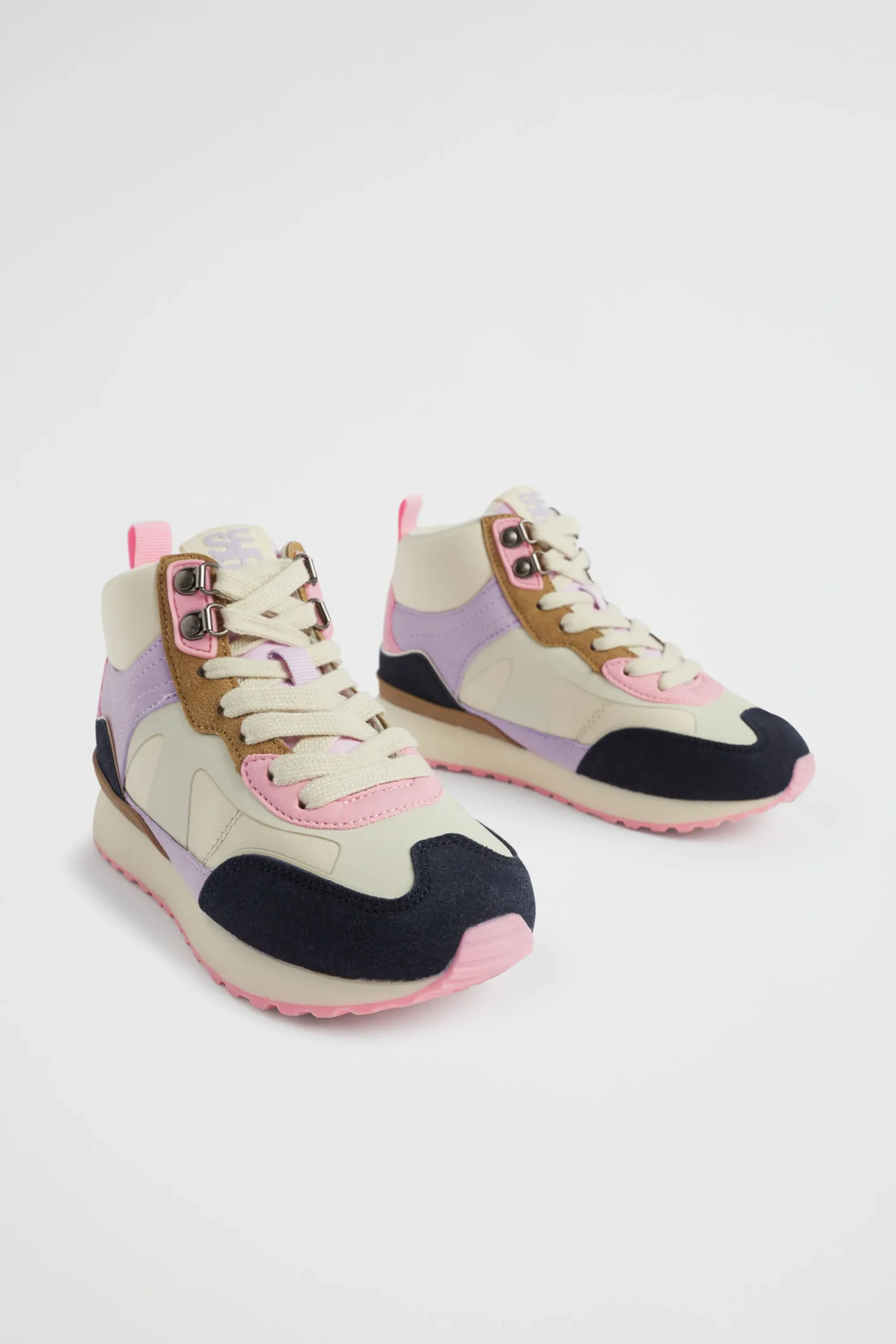 Girl Seed Heritage Sneakers & Trainers-Colour Block Hightop
