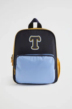 Boy Seed Heritage Bags-Colour Block Iniial Backpack