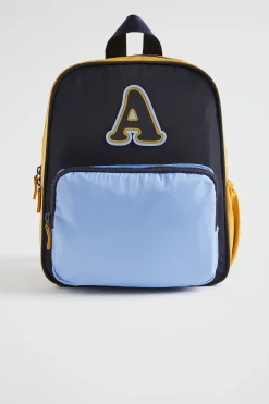 Boy Seed Heritage Bags-Colour Block Initil Bckpck