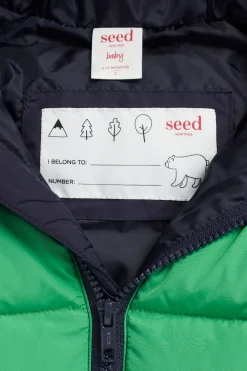 Baby Boy Seed Heritage Jackets & Vests-Colourblock Jacket