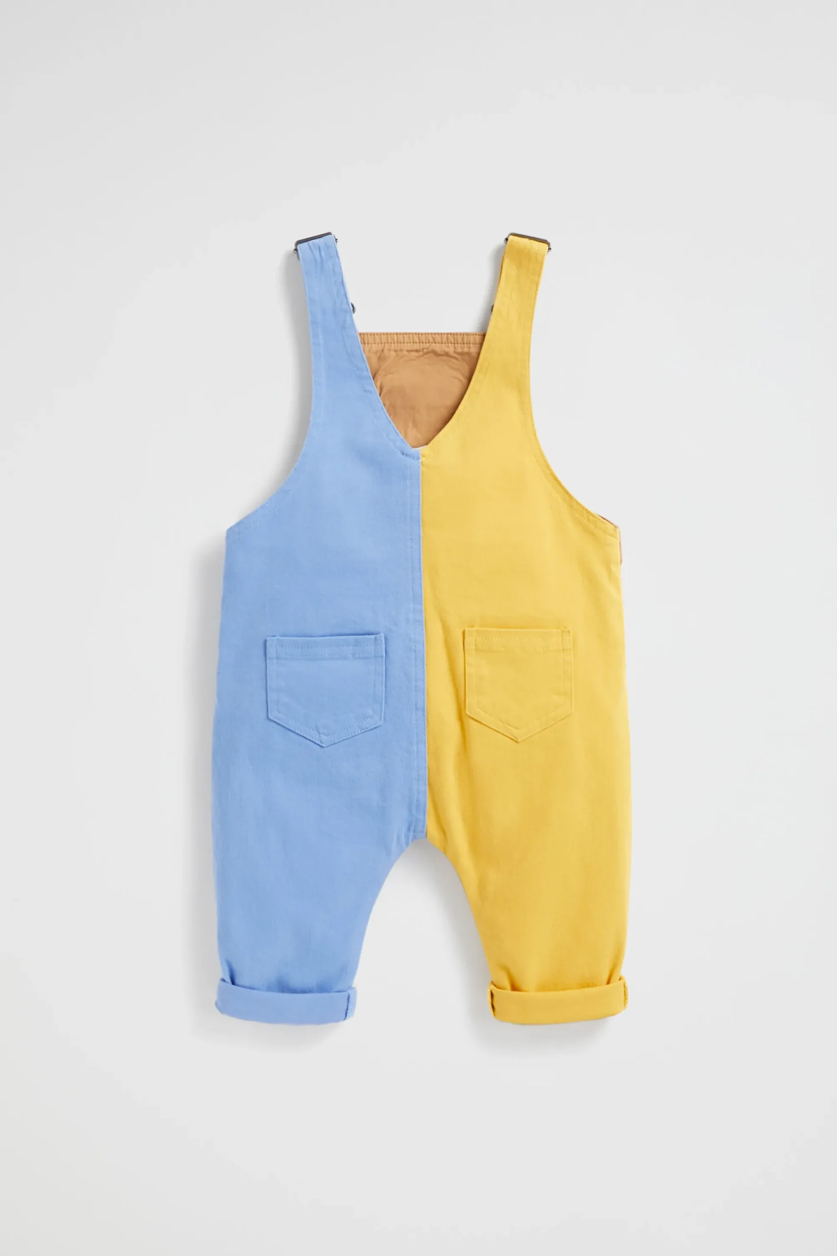 Baby Boy Seed Heritage Pants-Colourblock Overall