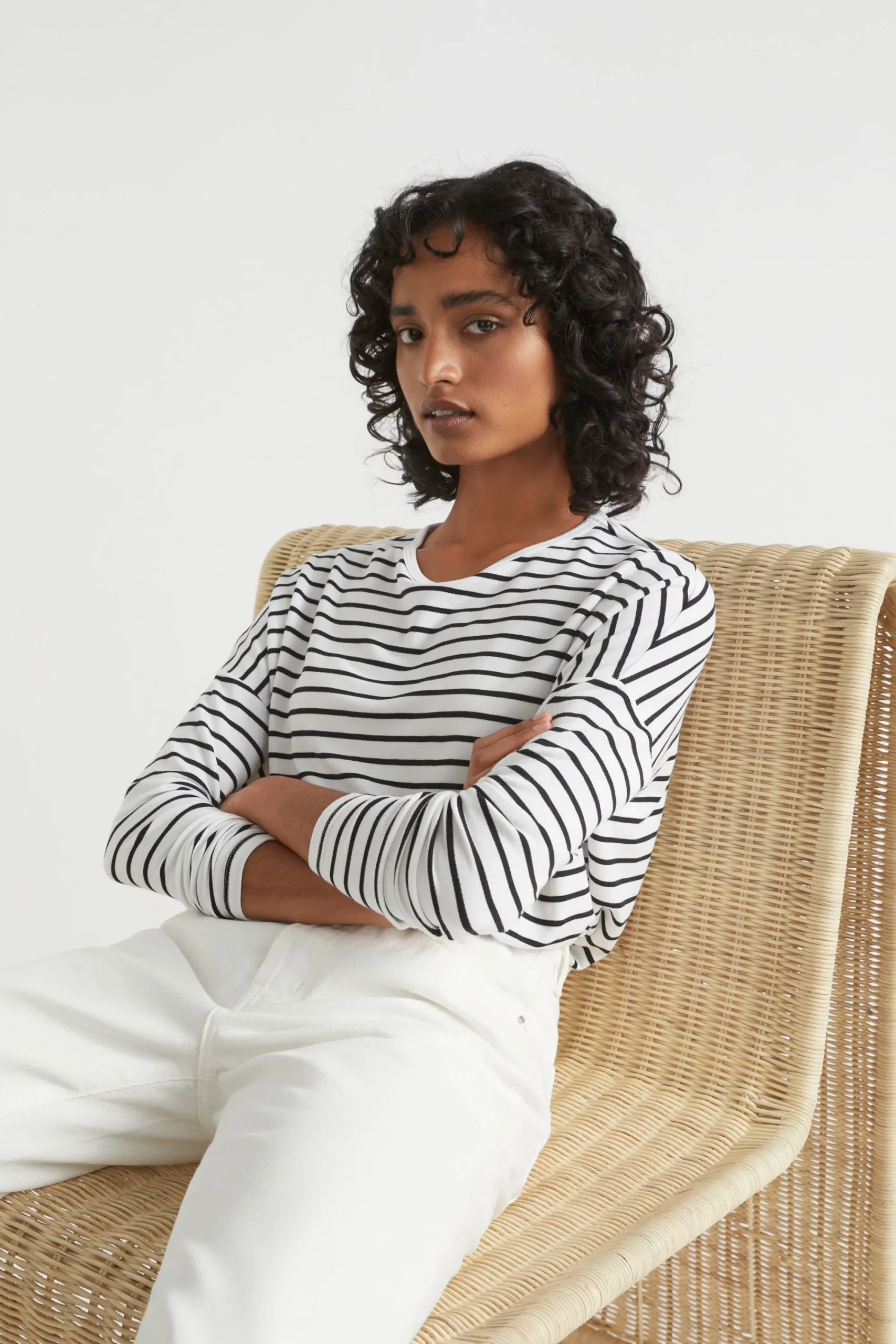 Woman Seed Heritage T-Shirts & Tops-Core Asymmetrical Top