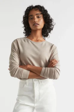 Woman Seed Heritage T-Shirts & Tops-Core Asymmetrical Top