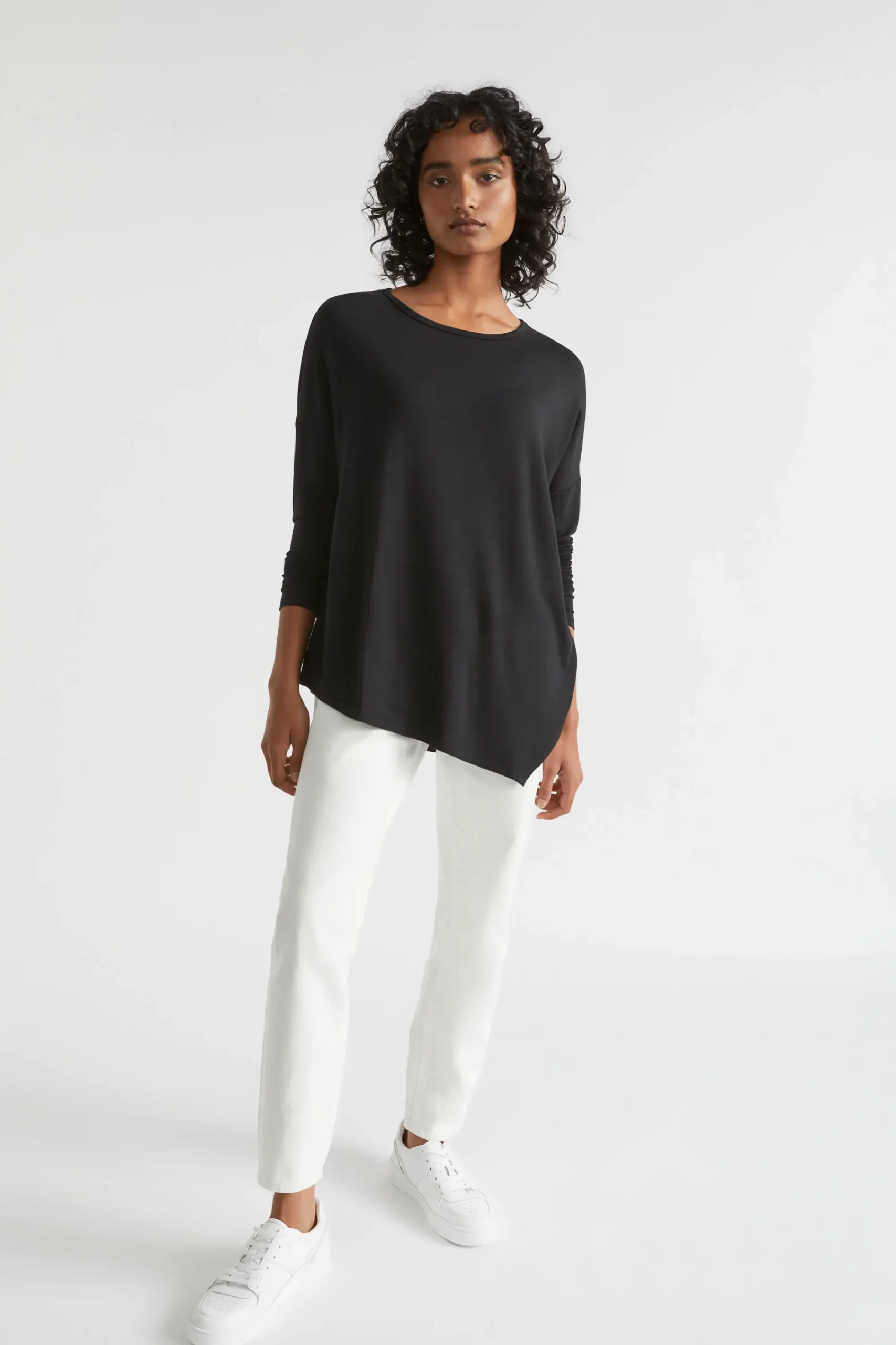 Woman Seed Heritage T-Shirts & Tops-Core Asymmetrical Top