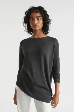 Woman Seed Heritage T-Shirts & Tops-Core Asymmetrical Top