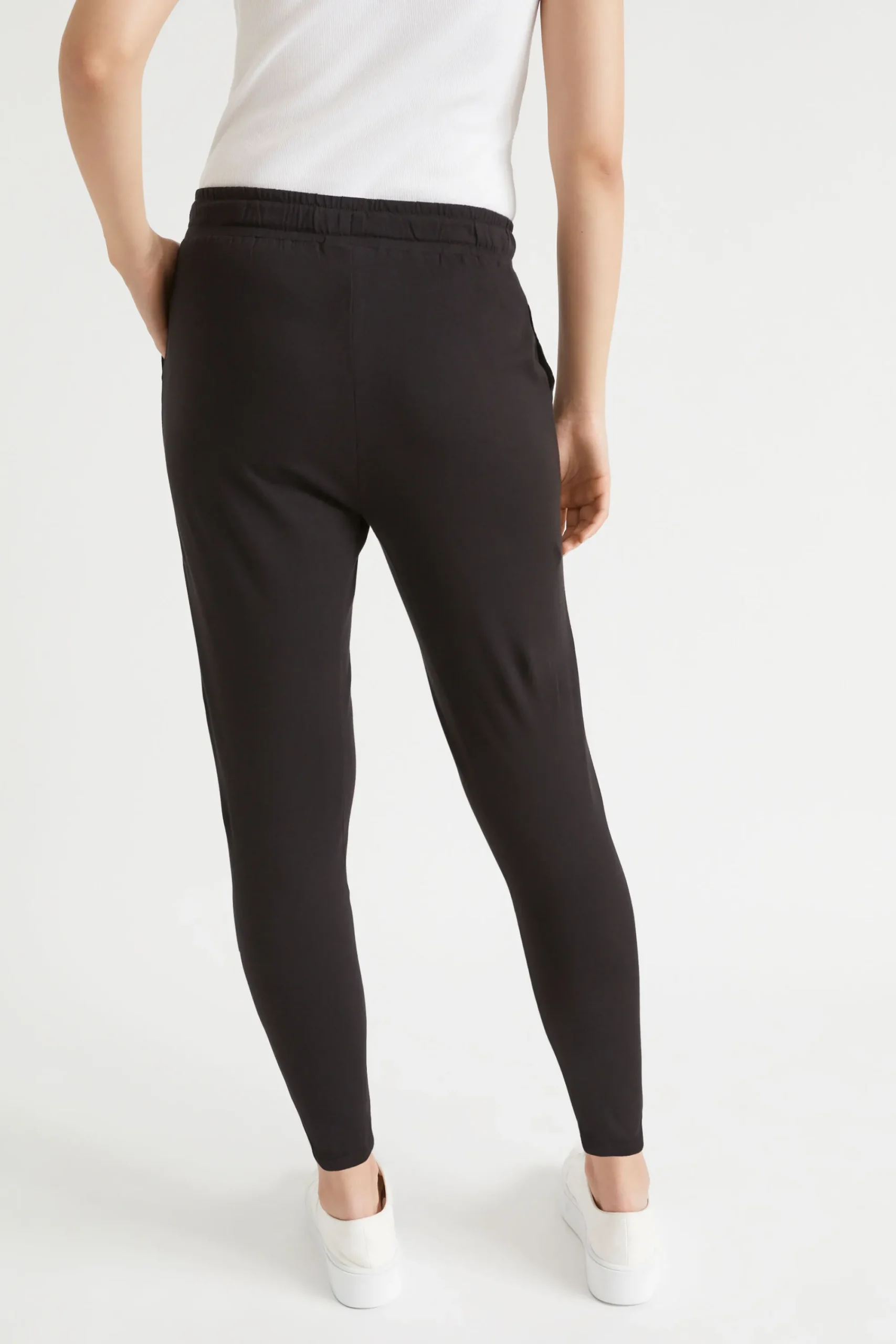 Woman Seed Heritage Pants-Core Cotton Jersey Trackpant