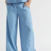 Woman Seed Heritage Pants-Core Linen Waisted Pant