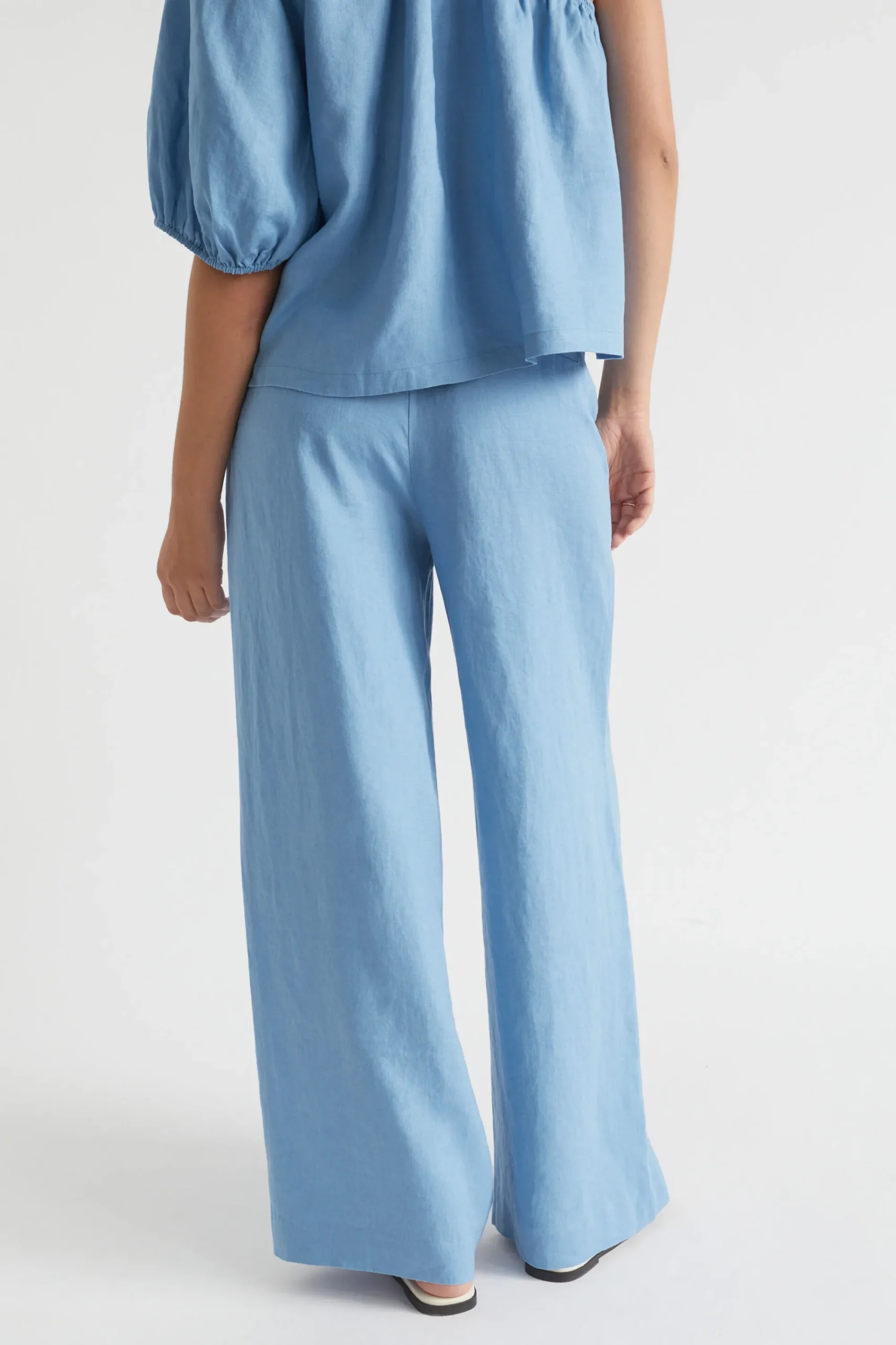 Woman Seed Heritage Pants-Core Linen Waisted Pant
