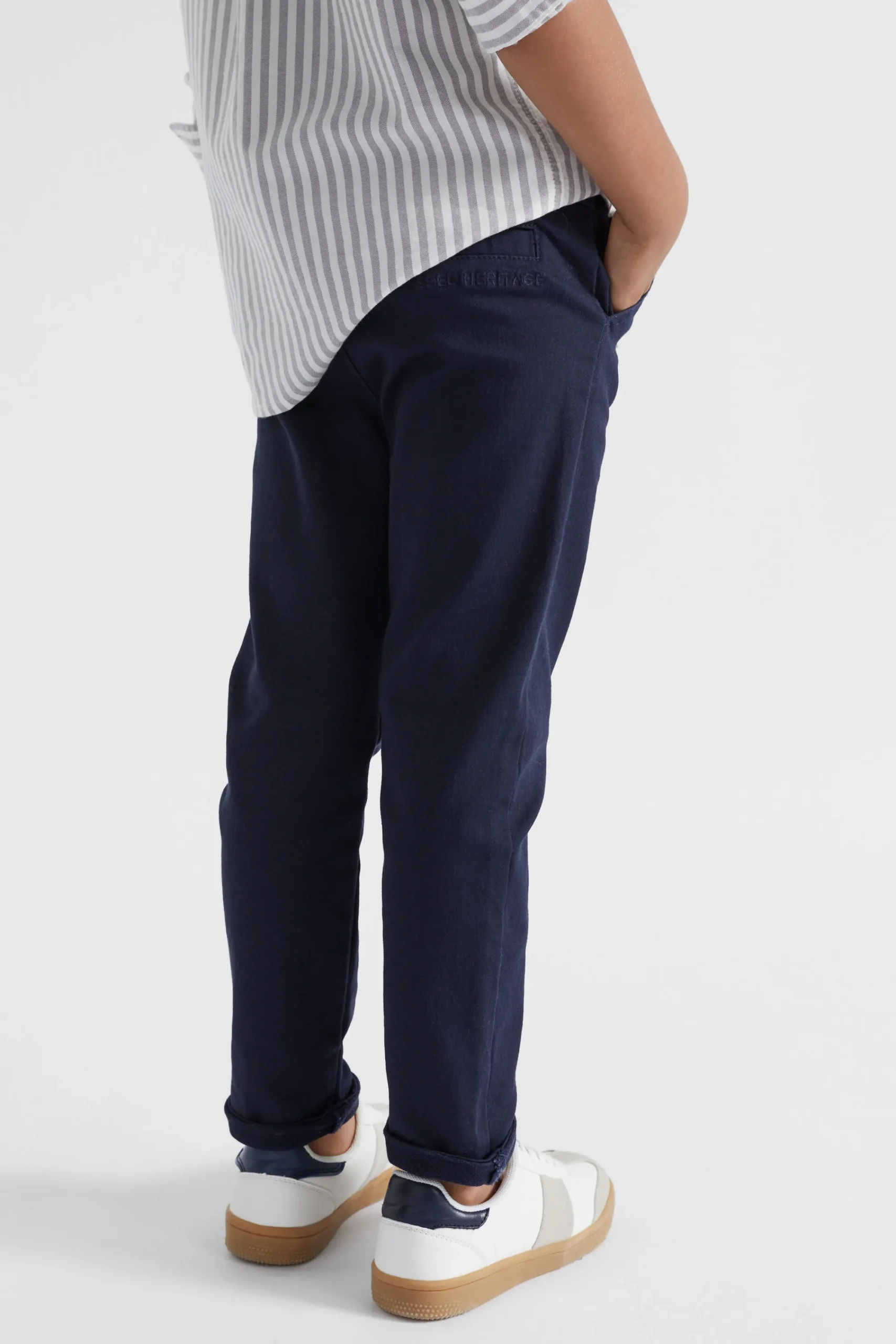 Boy Seed Heritage Pants-Core Logo Chino