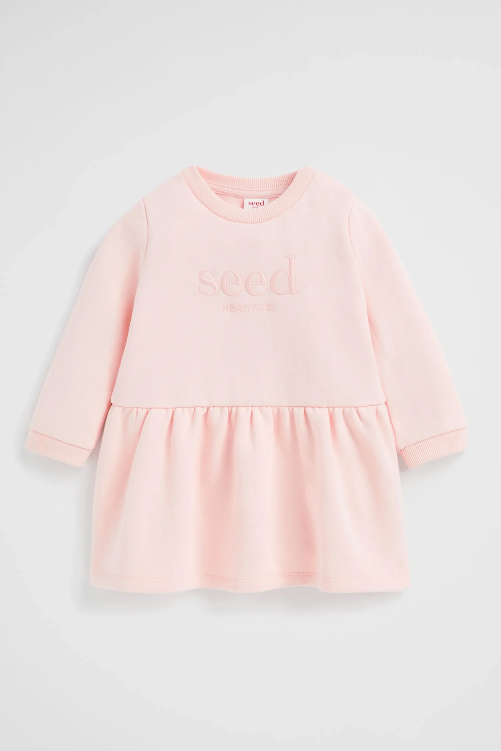 Baby Girl Seed Heritage Dresses-Core Logo Dress
