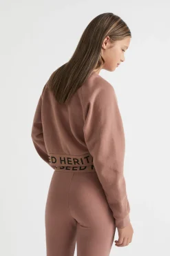 Teen Girl Seed Heritage Knitwear & Sweaters-Core Logo Hem Sweat