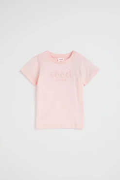 Baby Boy Seed Heritage T-Shirts & Tops-Core Logo Tee