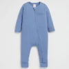 Newborn Seed Heritage Jumpsuits & Overalls-Core Logo Zipsuit