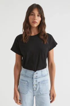Woman Seed Heritage T-Shirts & Tops-Core Longline Tee