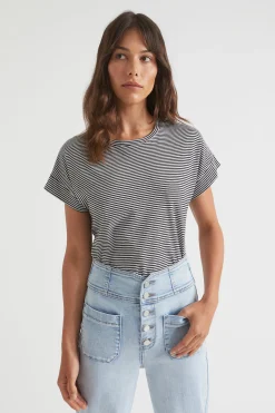 Woman Seed Heritage T-Shirts & Tops-Core Longline Tee
