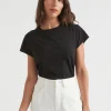 Woman Seed Heritage T-Shirts & Tops-Core Neat Tee