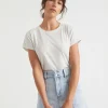 Woman Seed Heritage T-Shirts & Tops-Core Neat Tee