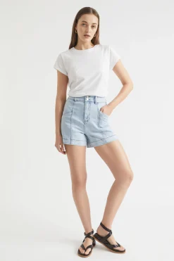 Woman Seed Heritage T-Shirts & Tops-Core Neat Tee
