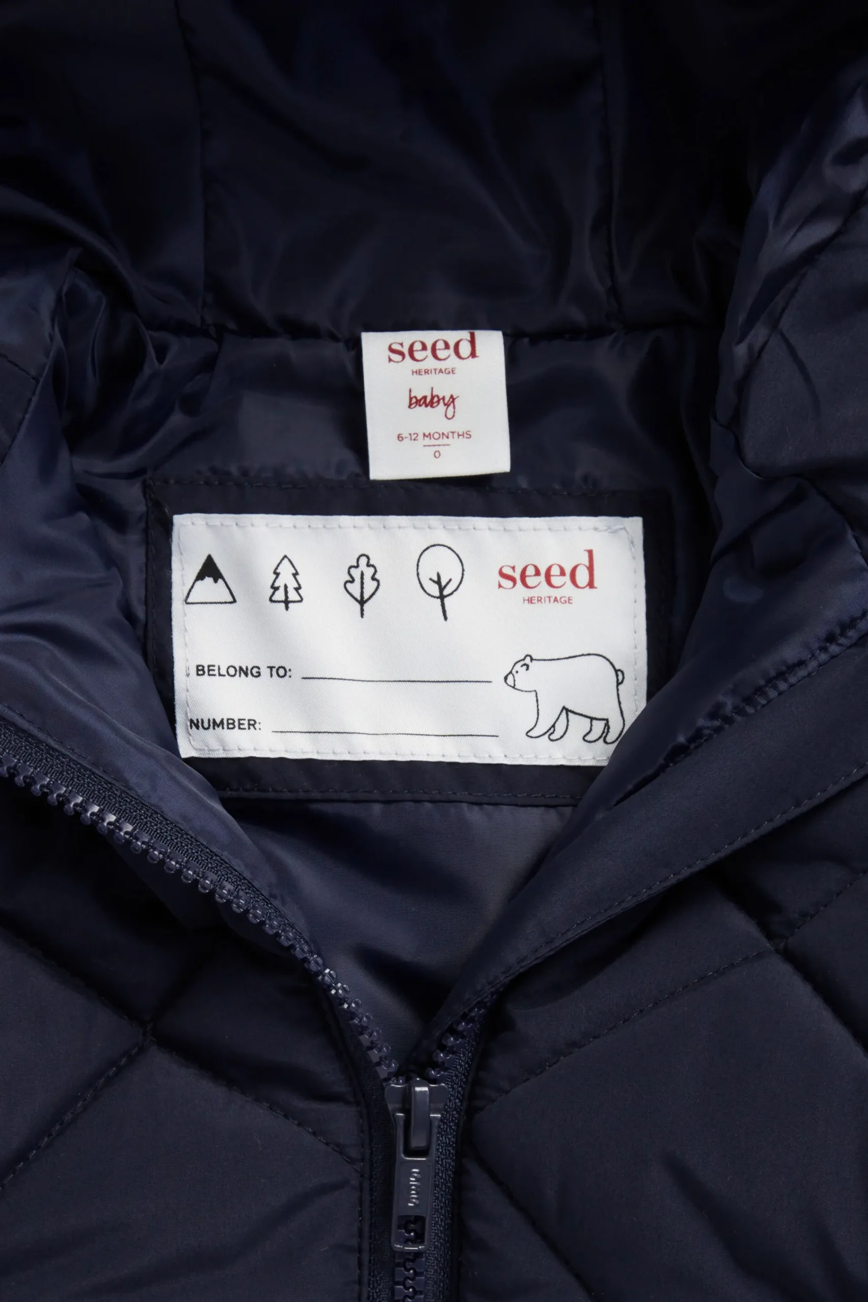Baby Boy Seed Heritage Jackets & Vests-Core Puffer Jacket
