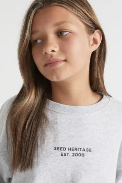 Teen Girl Seed Heritage Knitwear & Sweaters-Core Relaxed Sweat