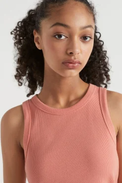 Teen Girl Seed Heritage T-Shirts & Tops-Core Rib Tank
