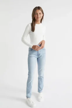 Teen Girl Seed Heritage T-Shirts & Tops-Core Rib Tee