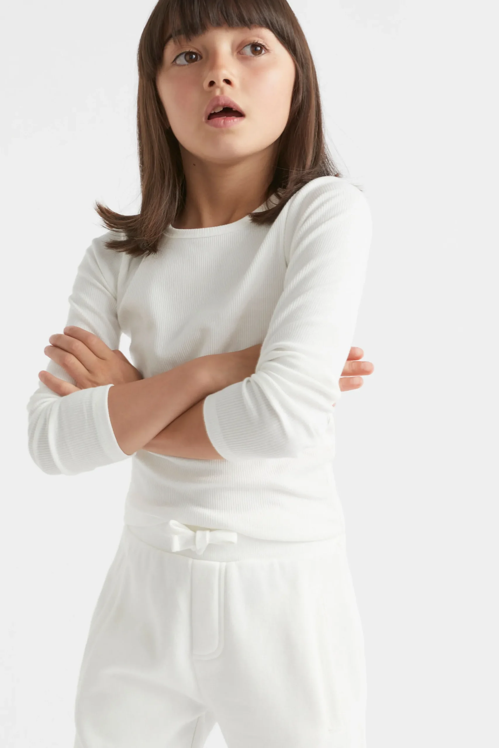 Girl Seed Heritage T-Shirts & Tops-Core Rib Tee