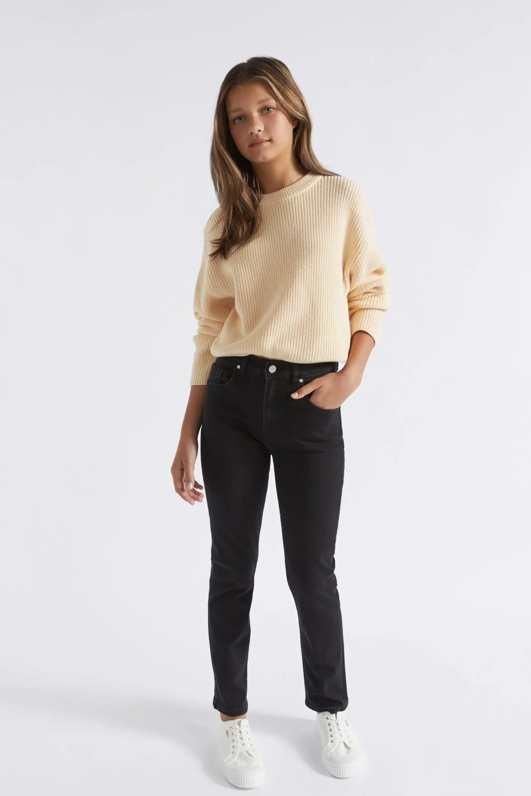 Teen Girl Seed Heritage Denim & Jeans-Core Straight Leg Jean
