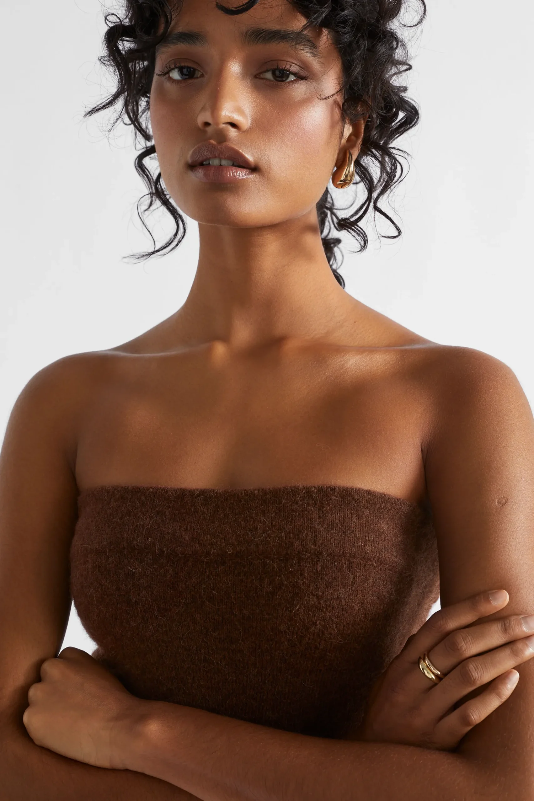 Woman Seed Heritage Knitwear & Sweaters-Cosy Knit Bustier