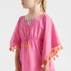 Girl Seed Heritage Ponchos & Capes-Cotton Cover Up