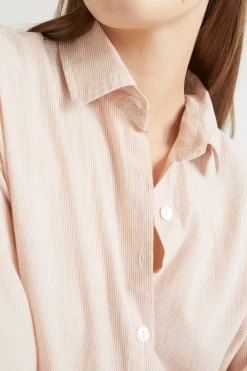 Seed Heritage Sleepwear-Cotton Sleep Shirt